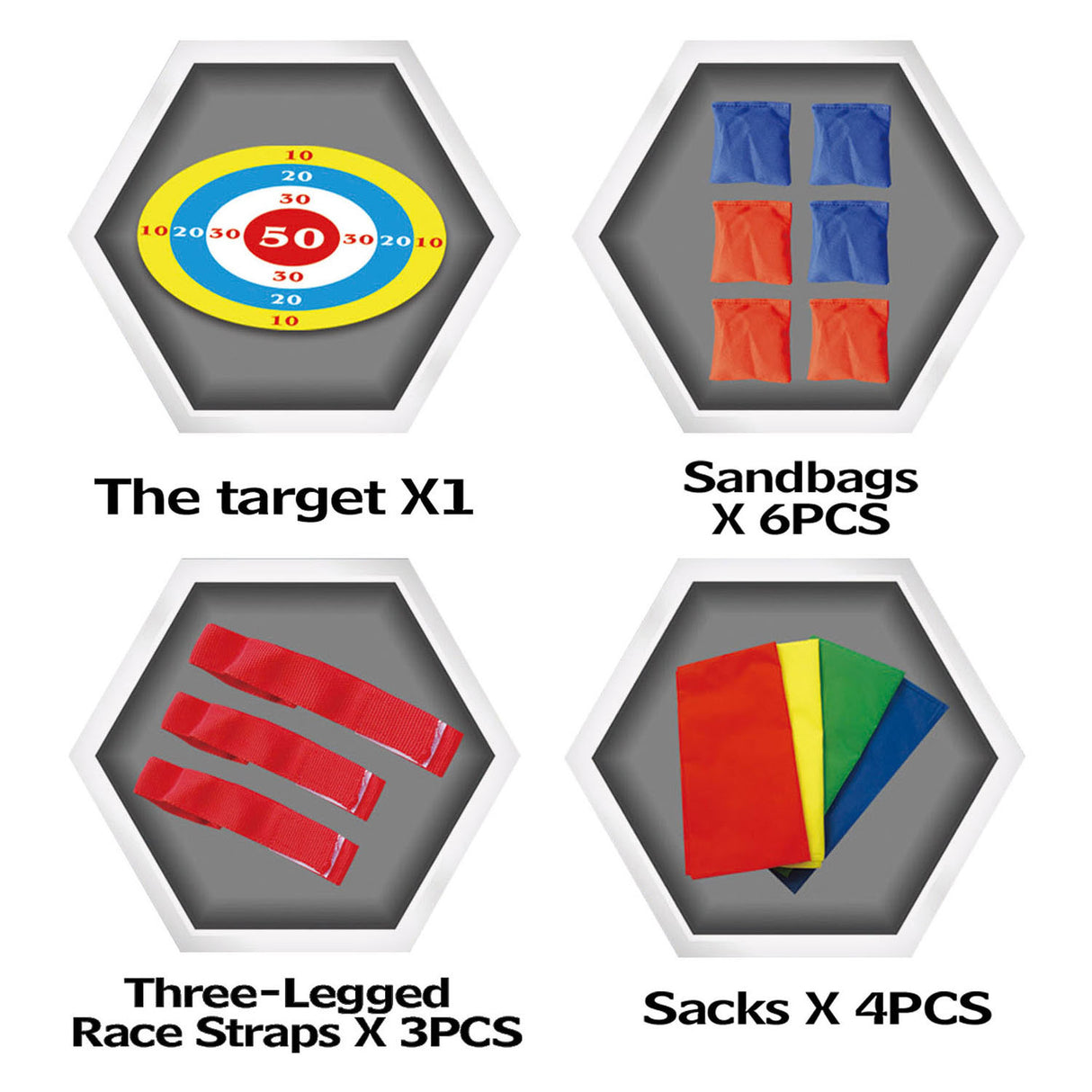 Classic games outdoor 3in1 outdoor games