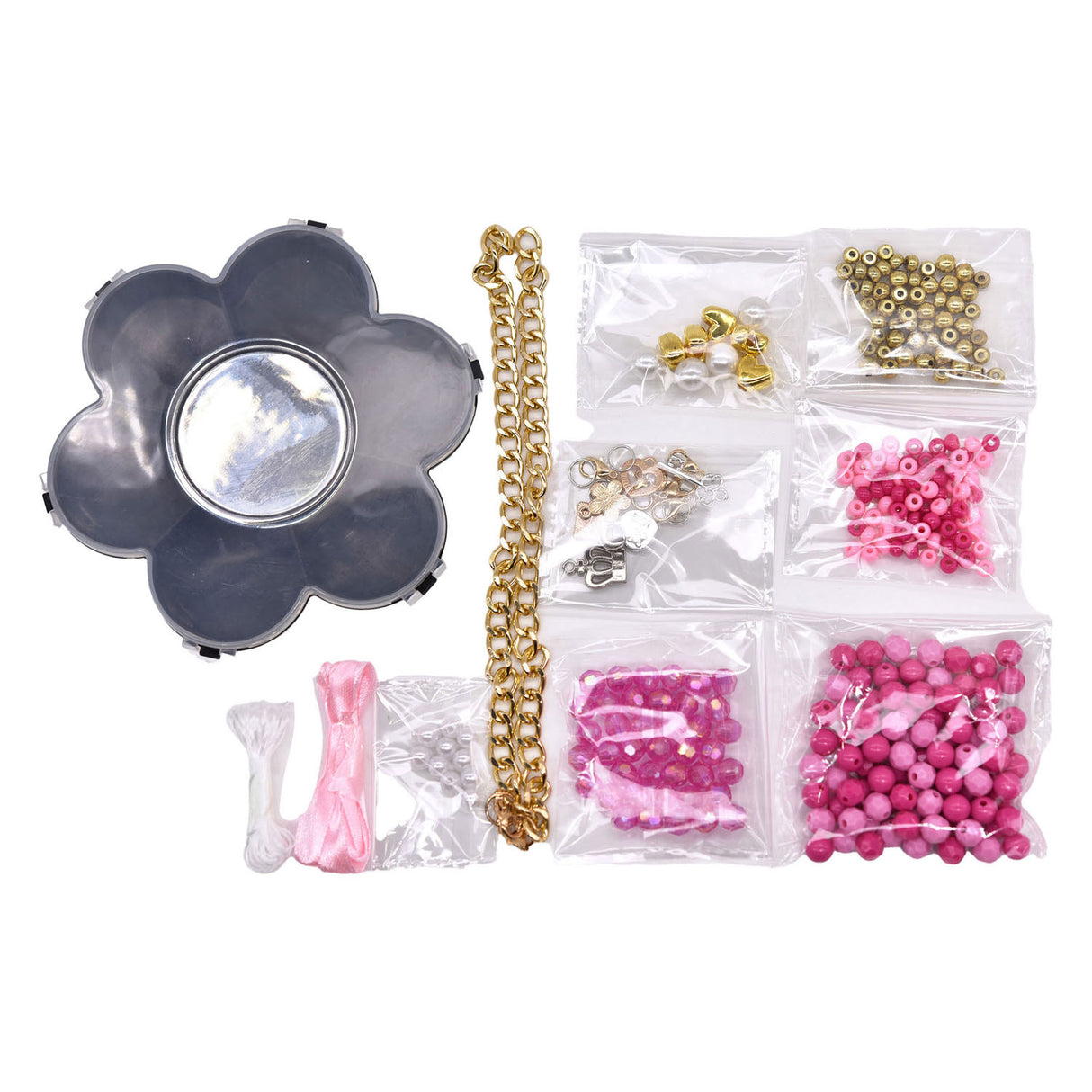 Trendy jewelry set chain charms