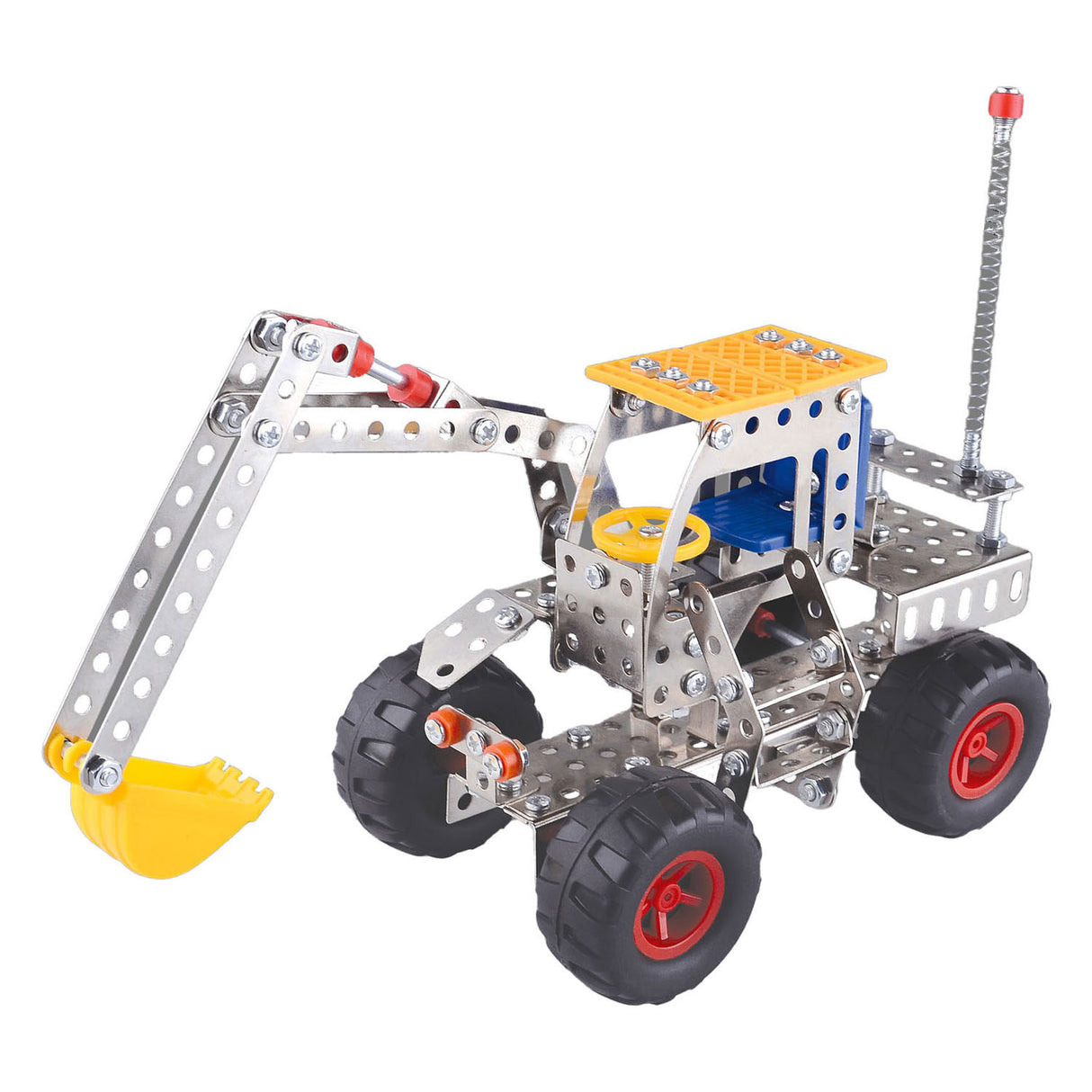 Metal construction set excavator