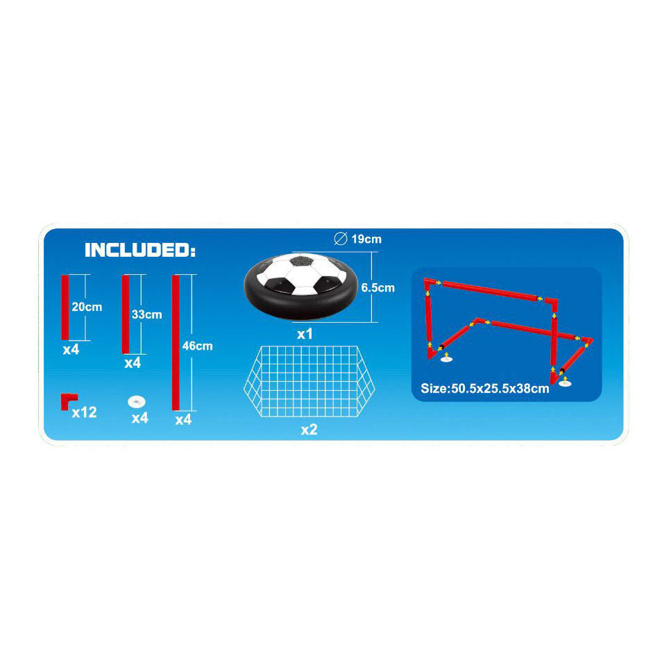 Complete air football set