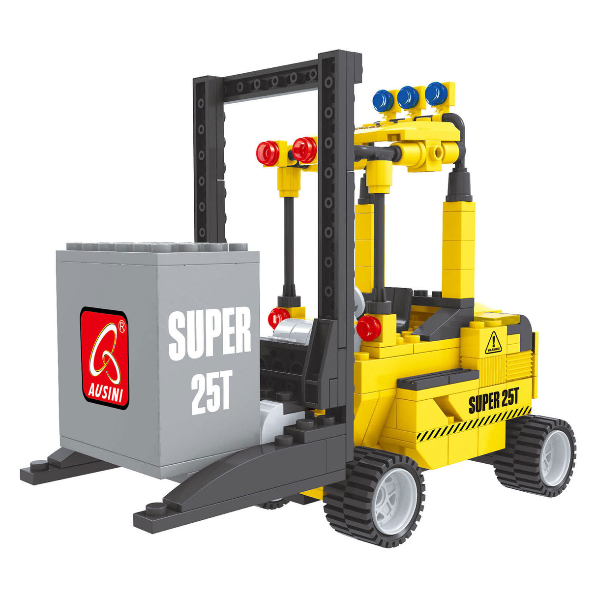 Forklift construction kit - 195 pcs.