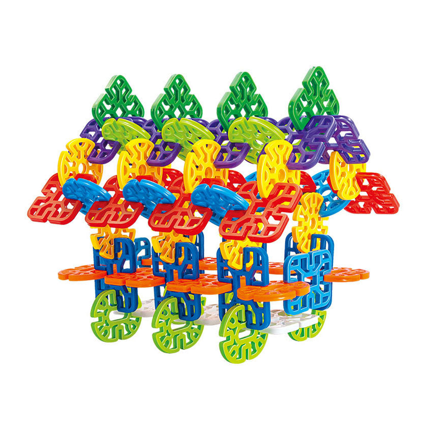 Building shapes in bag, 38 pcs.