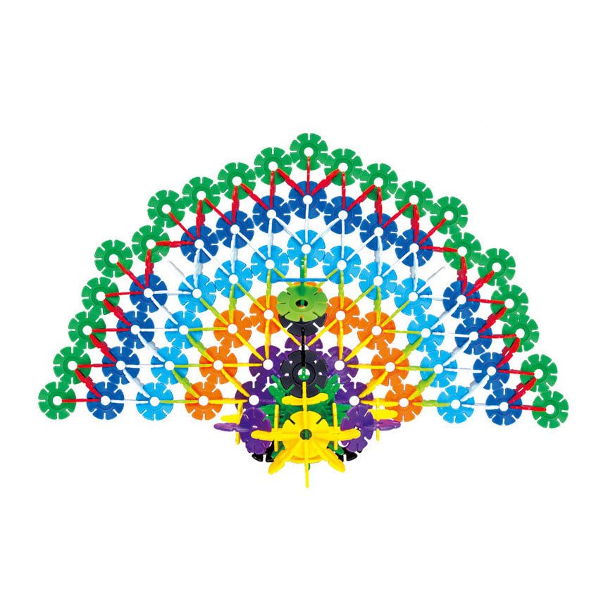 Building rounds in bag, 124 pcs.