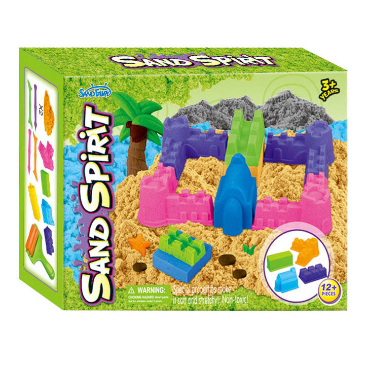 Play sand set castle, 2x300gr