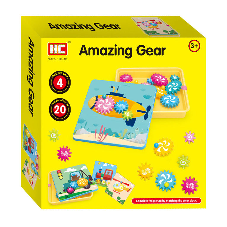 Zestaw narzędzi żółty, 20 szt.