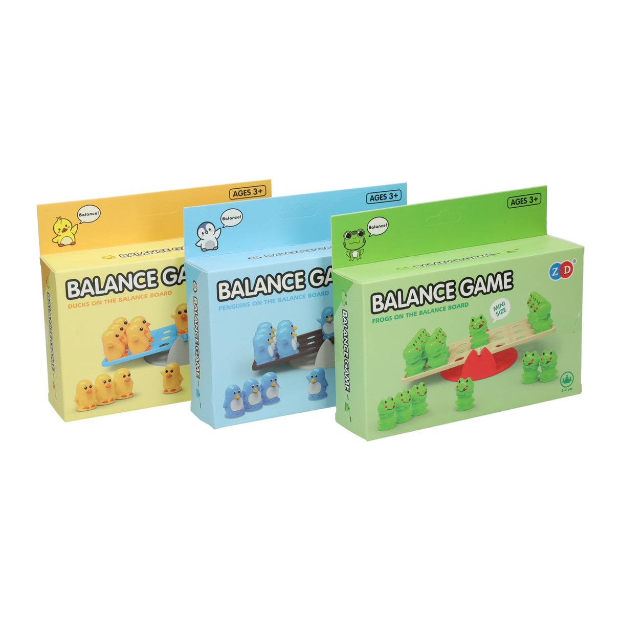 Mini balansspel dieren