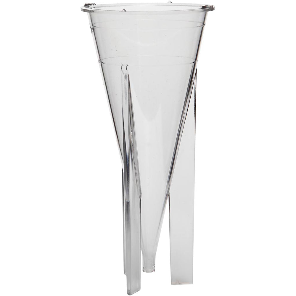 Creativ company candle mold, cone, size 140x65 mm, 1 piece