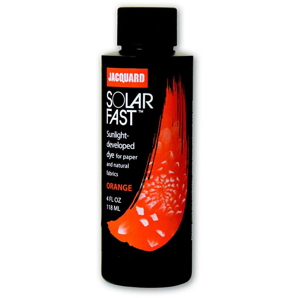 Jacquard solarfast - light-sensitive dye, orange (101), 118 ml 1 bottle