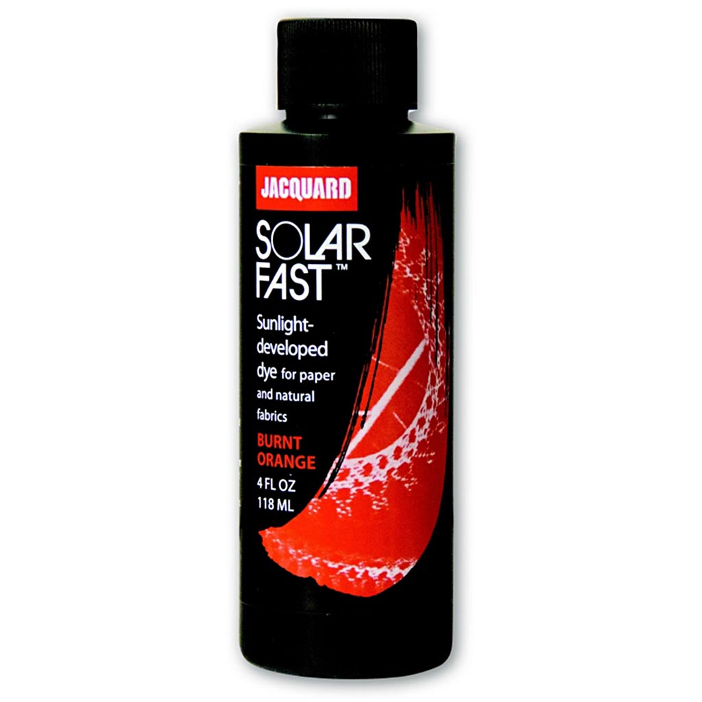 Jacquard solarfast - light-sensitive dye, burnt orange (102), 118 ml 1 bottle