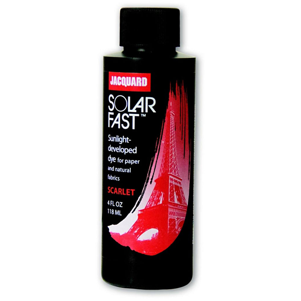 Jacquard solarfast - light-sensitive dye, scarlet (103), 118 ml 1 bottle
