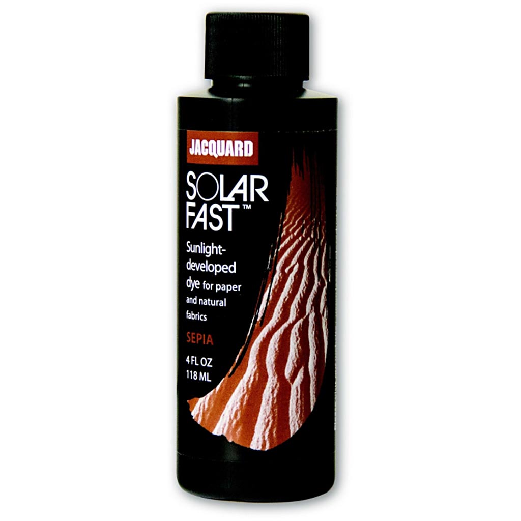 Jacquard solarfast - light-sensitive dye, sepia (111), 118 ml 1 bottle
