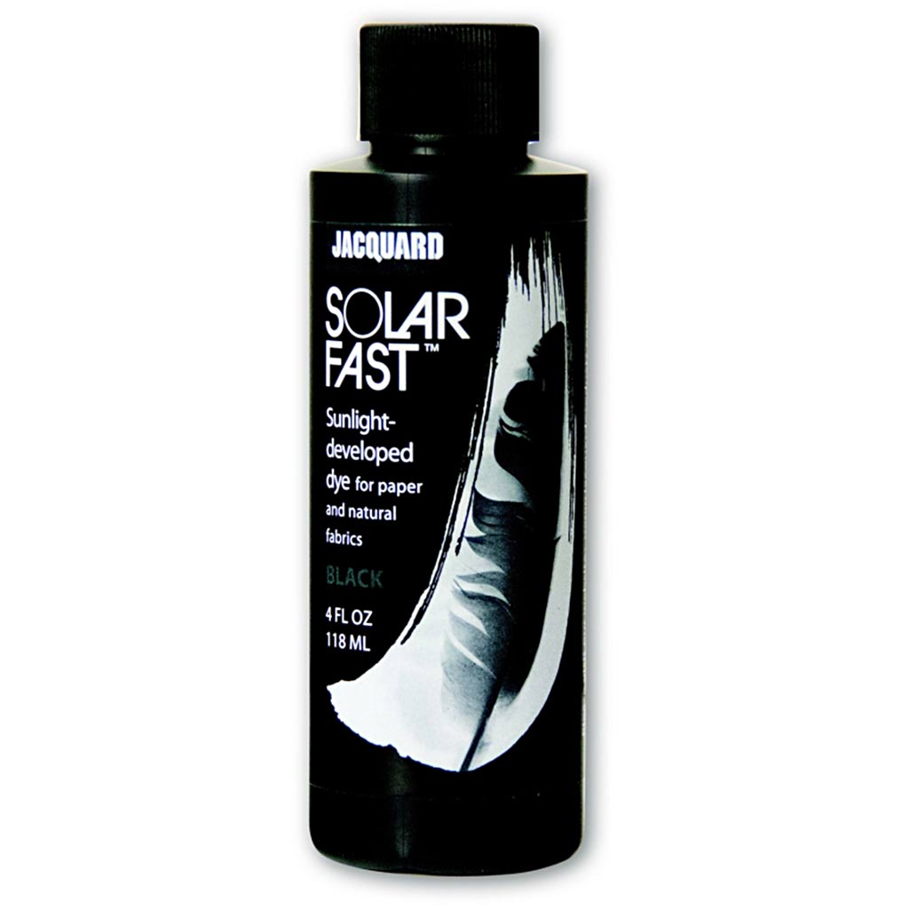 Jacquard solarfast - light-sensitive dye, black (113), 118 ml 1 bottle
