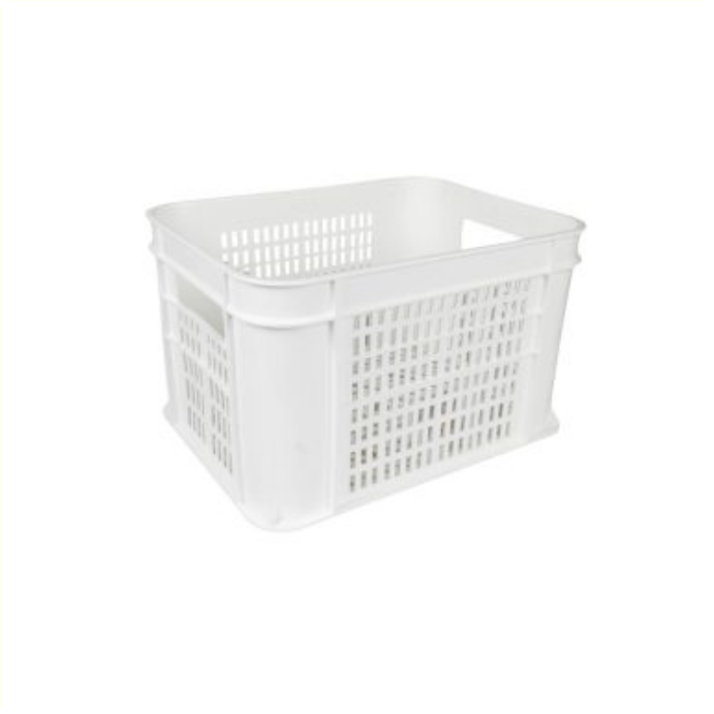 FG2001C bicycle crate white 30L