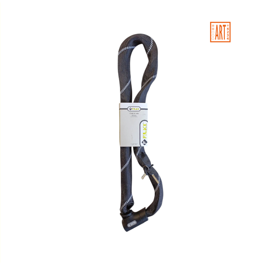 Falkx stark řetězový zámek 8,3x1400 černé umění**