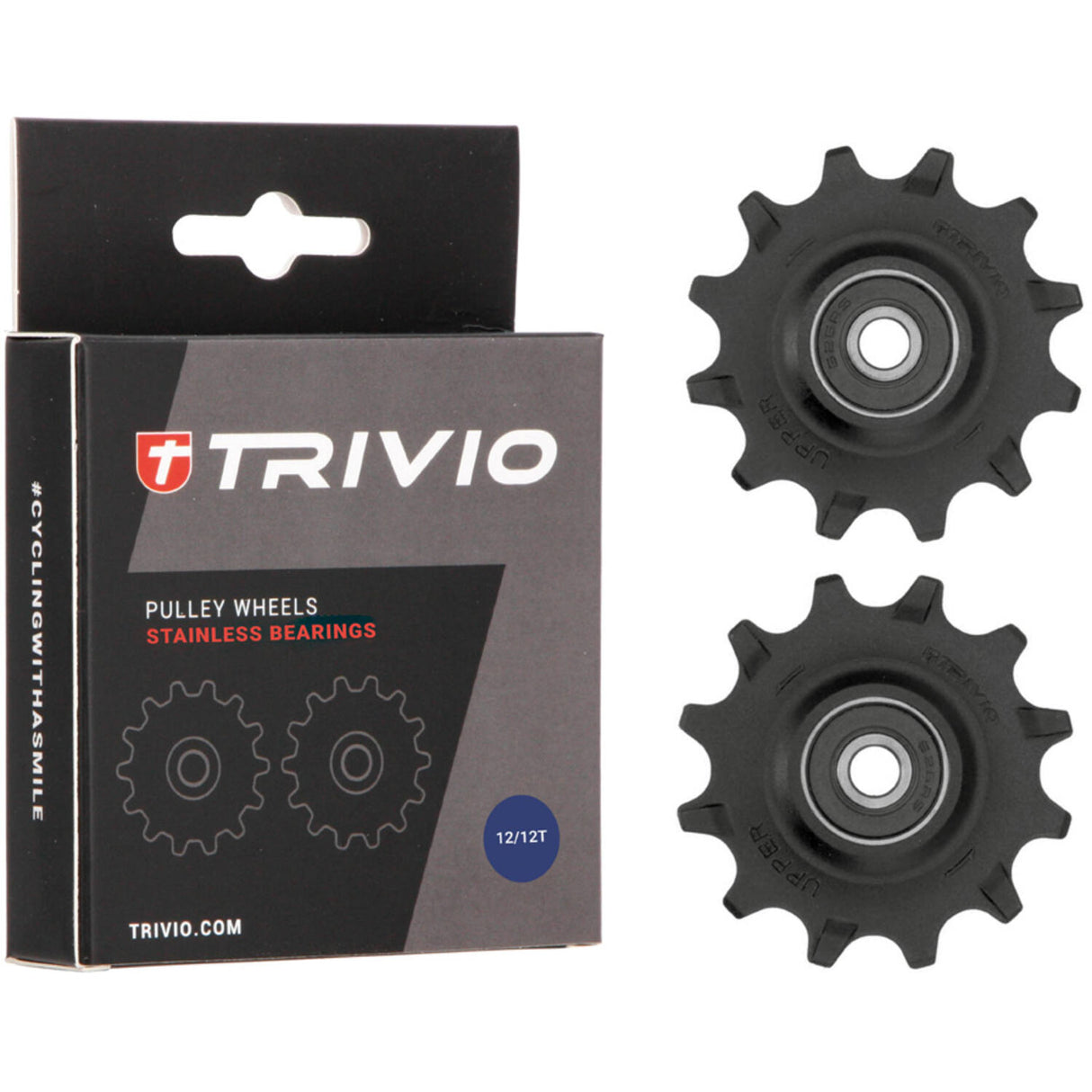 Trivio - derailleur wheels 12 12t stainless bearings