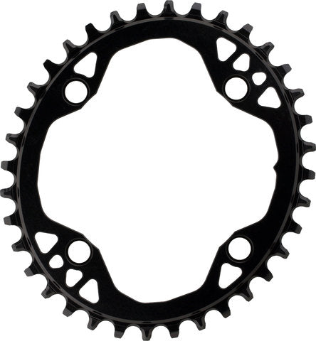 Absoluteblack oval 1x chainring for 104 bcd shimano hg+ 12-speed