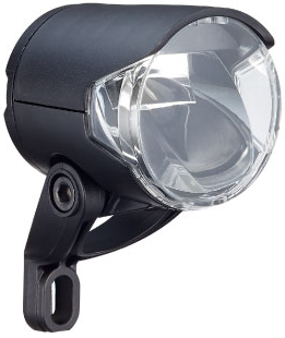 Forlygte Hrmans H -Black MR4 Dynamo - On Function - Med Holder - 100 120 Lumen
