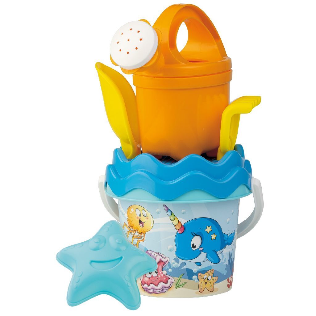 Basic Happy Fish Eimer-Set 6-teilig