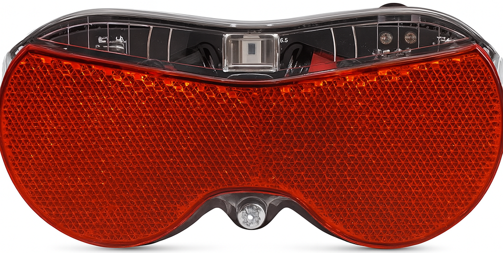 Edge Dragerachterlicht Safe Led 80mm incl batterijen