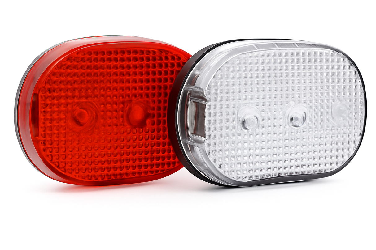 Edge LED lighting set City 3 LED front + rear including batteries