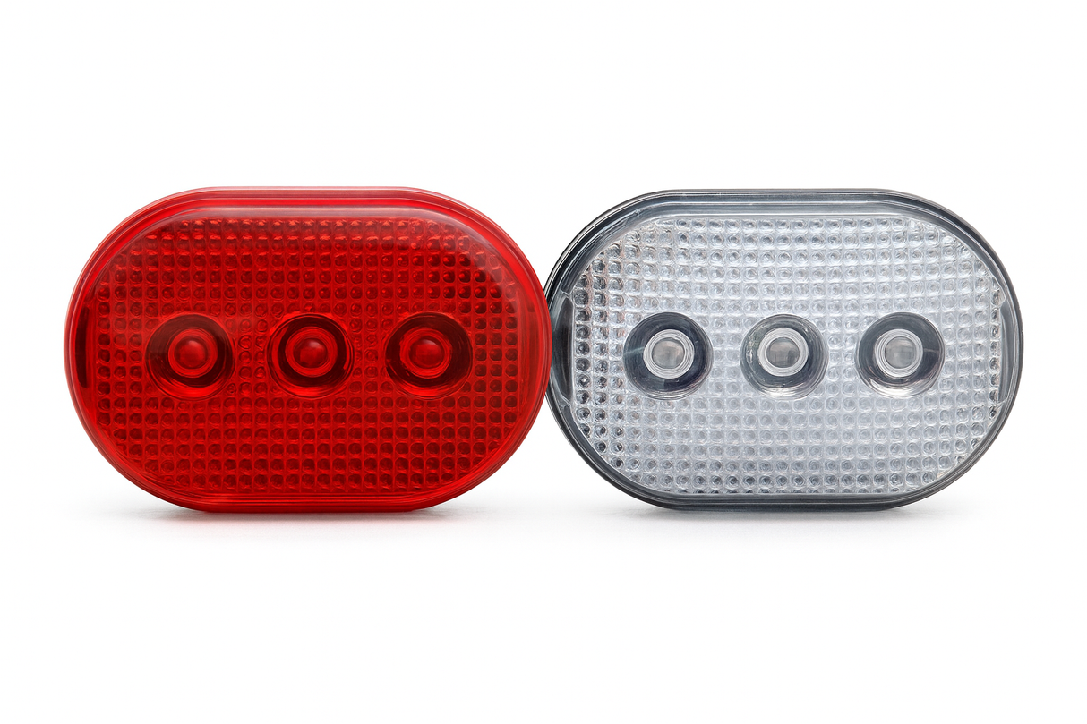 Edge LED lighting set City 3 LED front + rear including batteries