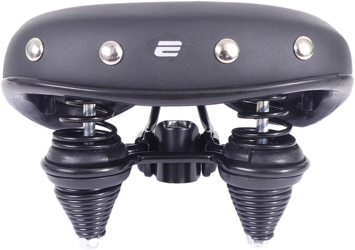 Kolesarsko sedlo Edge Urban Junior za 20 24 -palčna otroška kolesa - črna