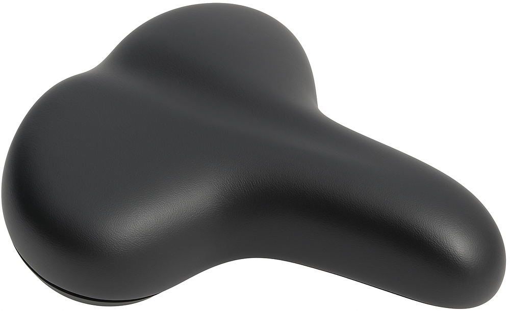 Bicycle Saddle Urban City - Nero