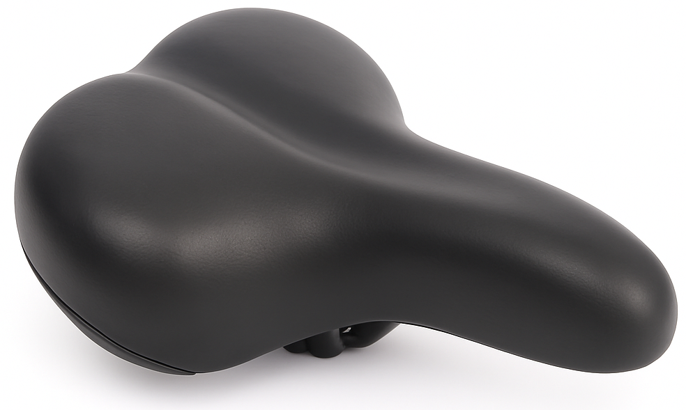 Edge Bicycle Saddle City Soft Incl. Sella strop - nero
