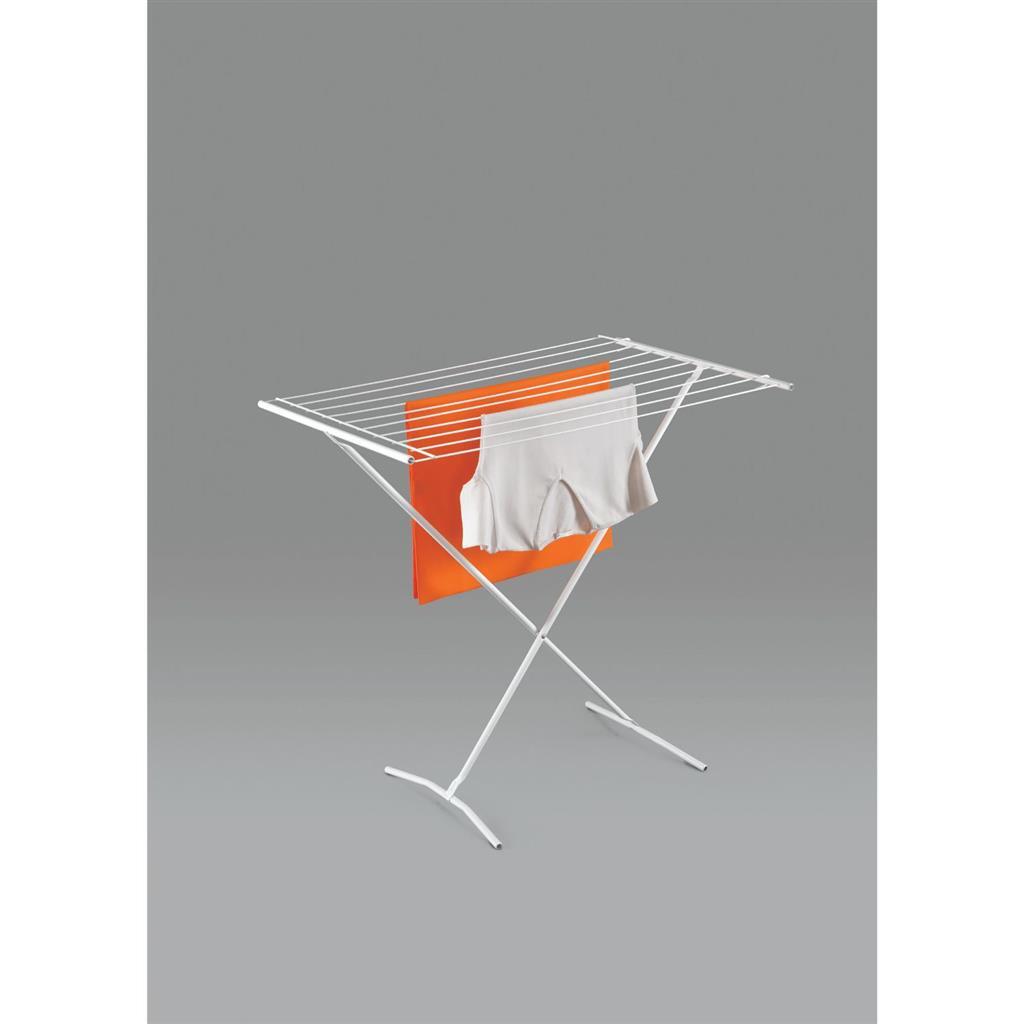 Tomado-metaltex tomado metaltex foldable standing drying rack como 8m white