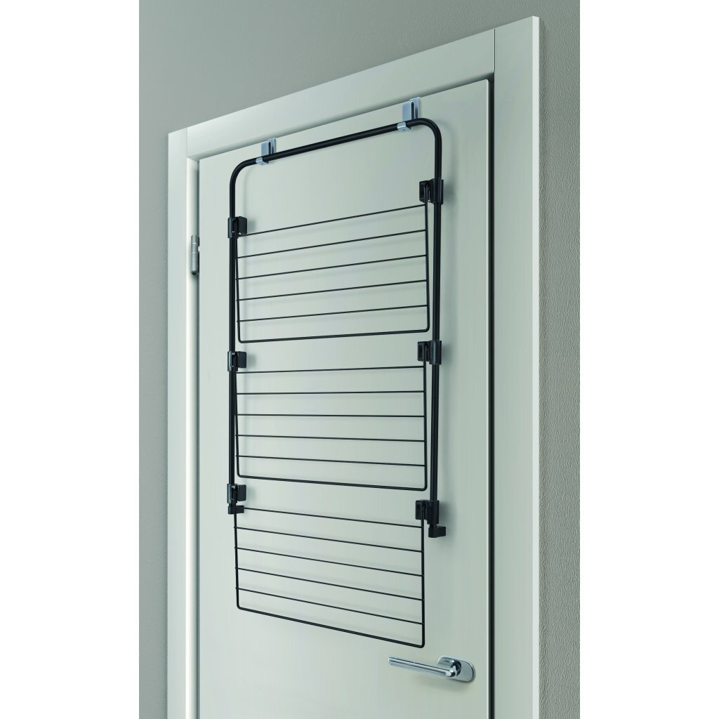 Metaltex gale drying rack 11 m clothesline 57x31x98 cm black