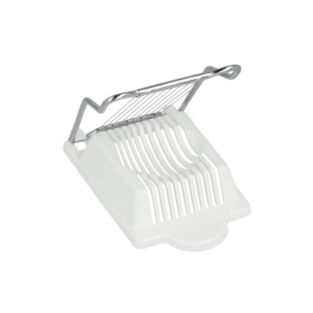 Metaltex stainless steel egg slicer white