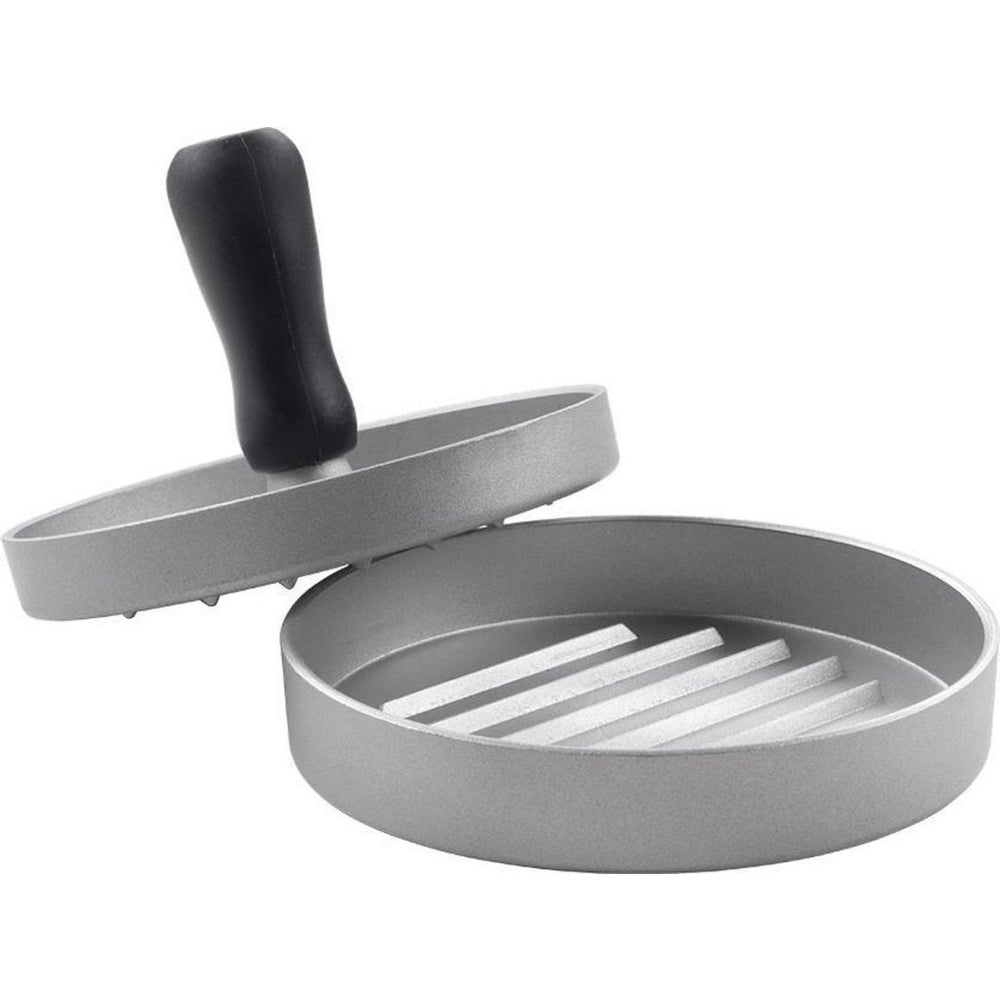 Metaltex kitchen helpers hamburger press 11.5 cm steel black