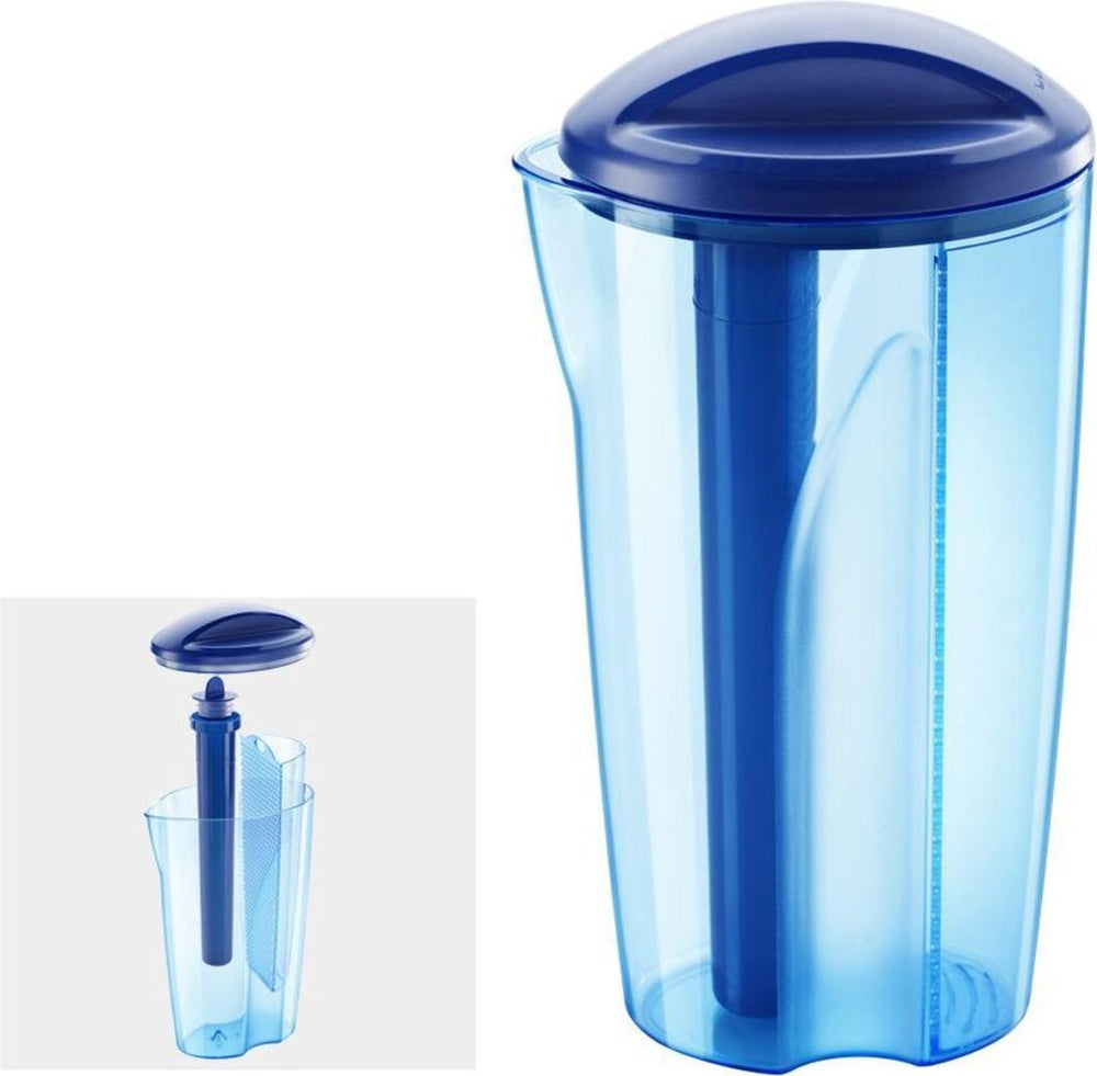 Metaltex tomado drink infuser carafe blue