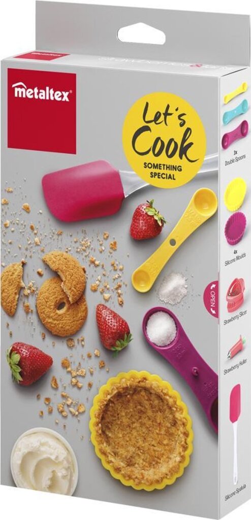 Metaltex cake and pie set for making tarts and pastries