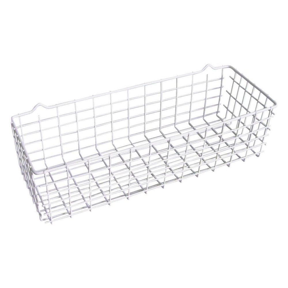 Metaltex pandino basket 33x12x9 cm white