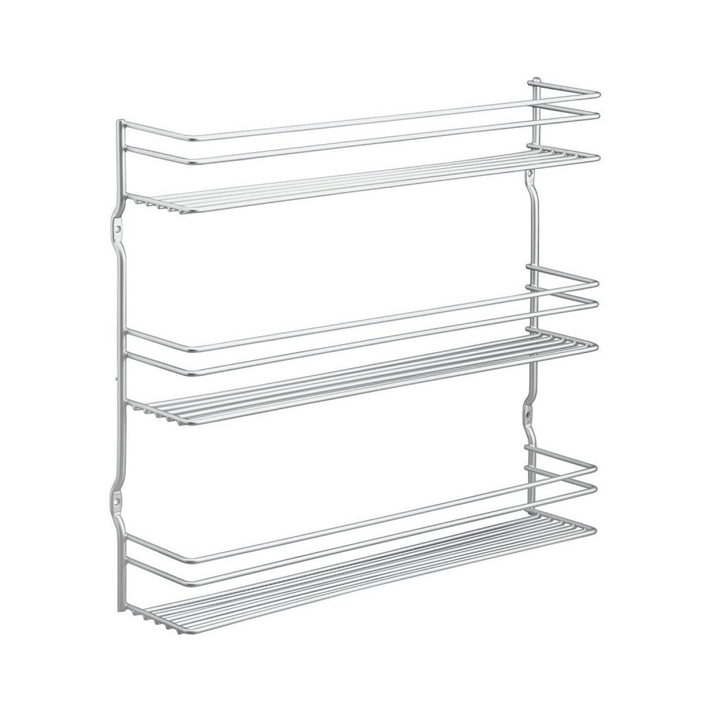 Metaltex space saver smart kitchen pepito spice rack 3 levels 36x32x8 cm silver