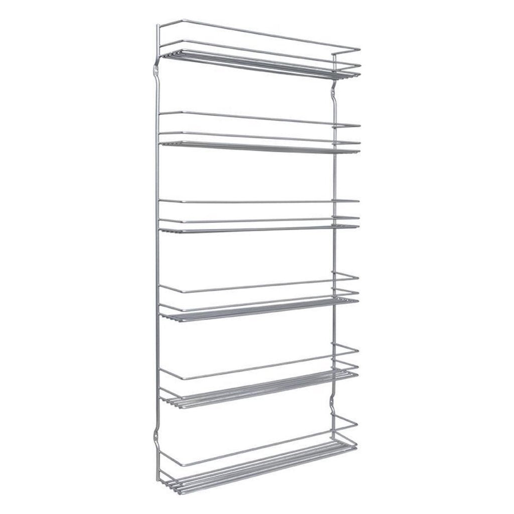 Metaltex pepito spice rack 6 tiers 36x8x71 cm silver