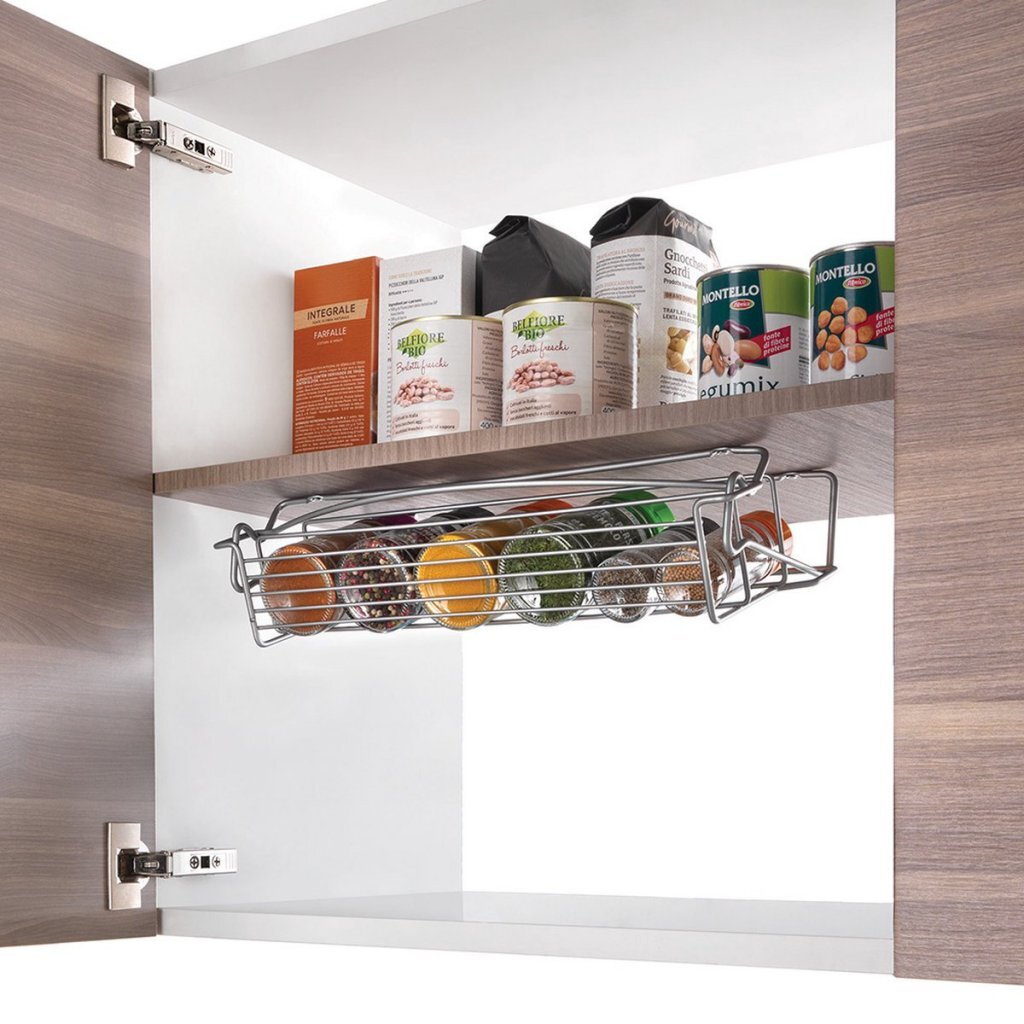 Metaltex folding spice rack 40x28x33 cm silver
