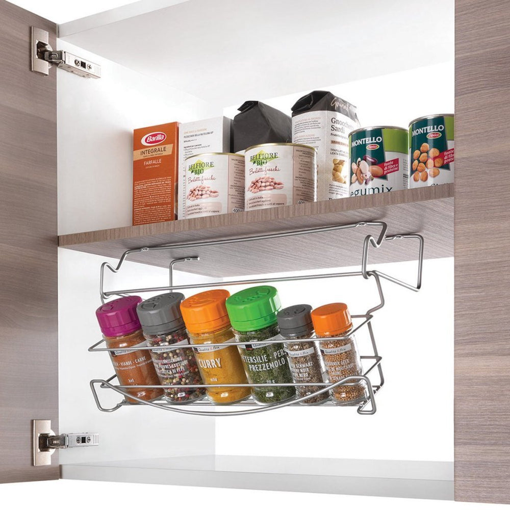 Metaltex folding spice rack 40x28x33 cm silver