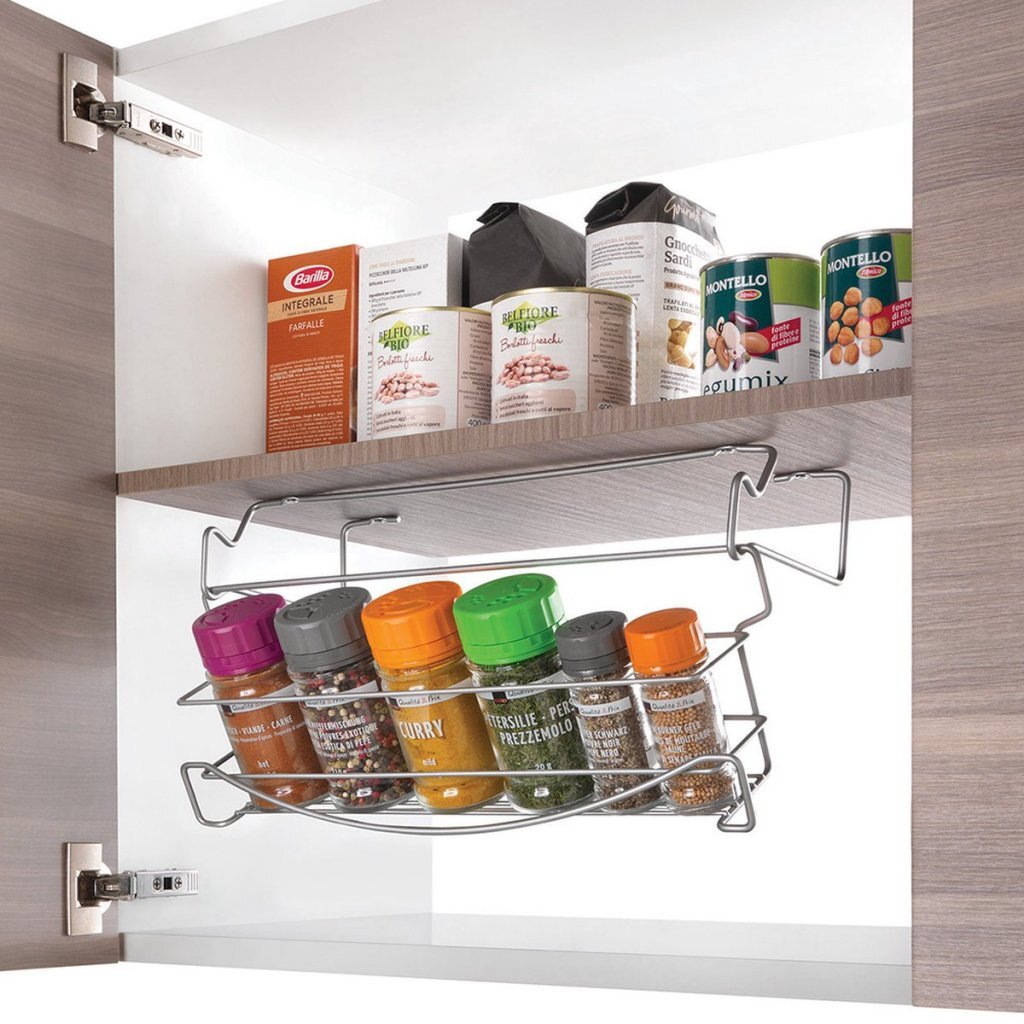 Metaltex folding spice rack 40x28x33 cm silver