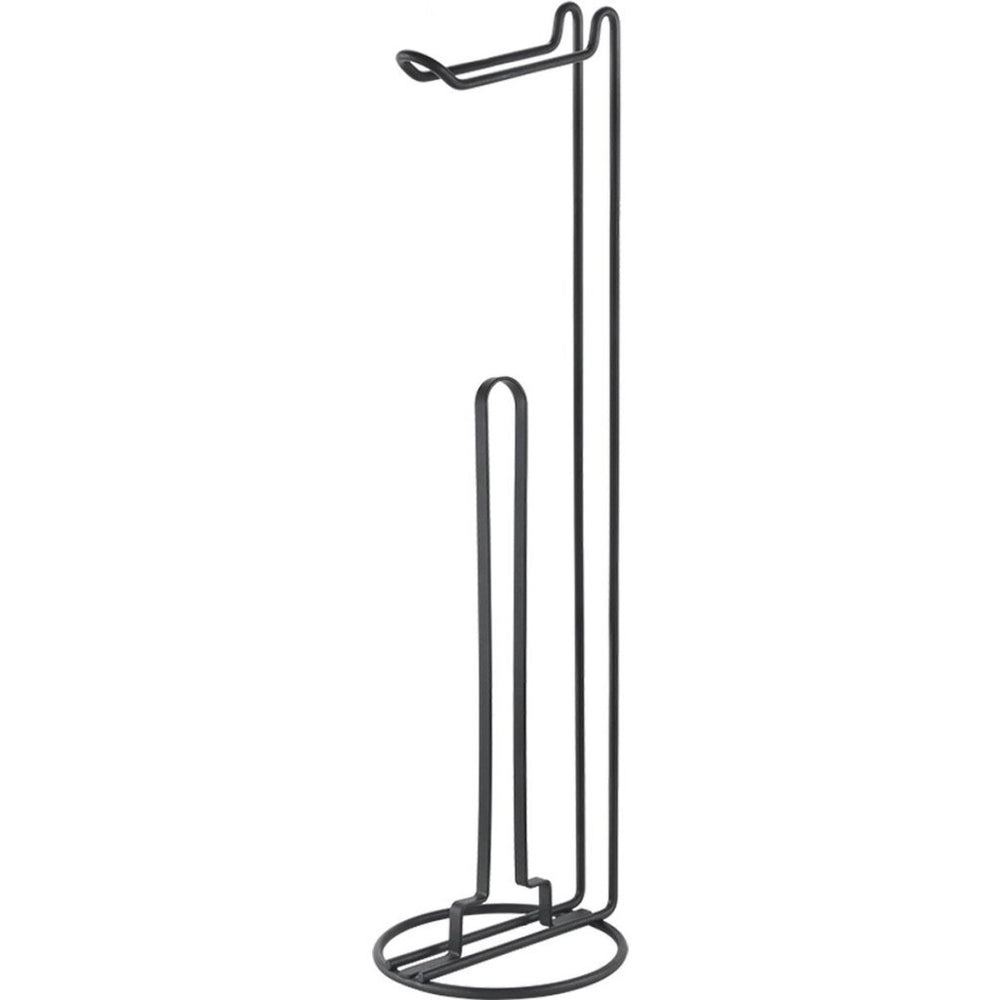 Portarotolo Metaltex per 3 rotoli 58x15 cm nero