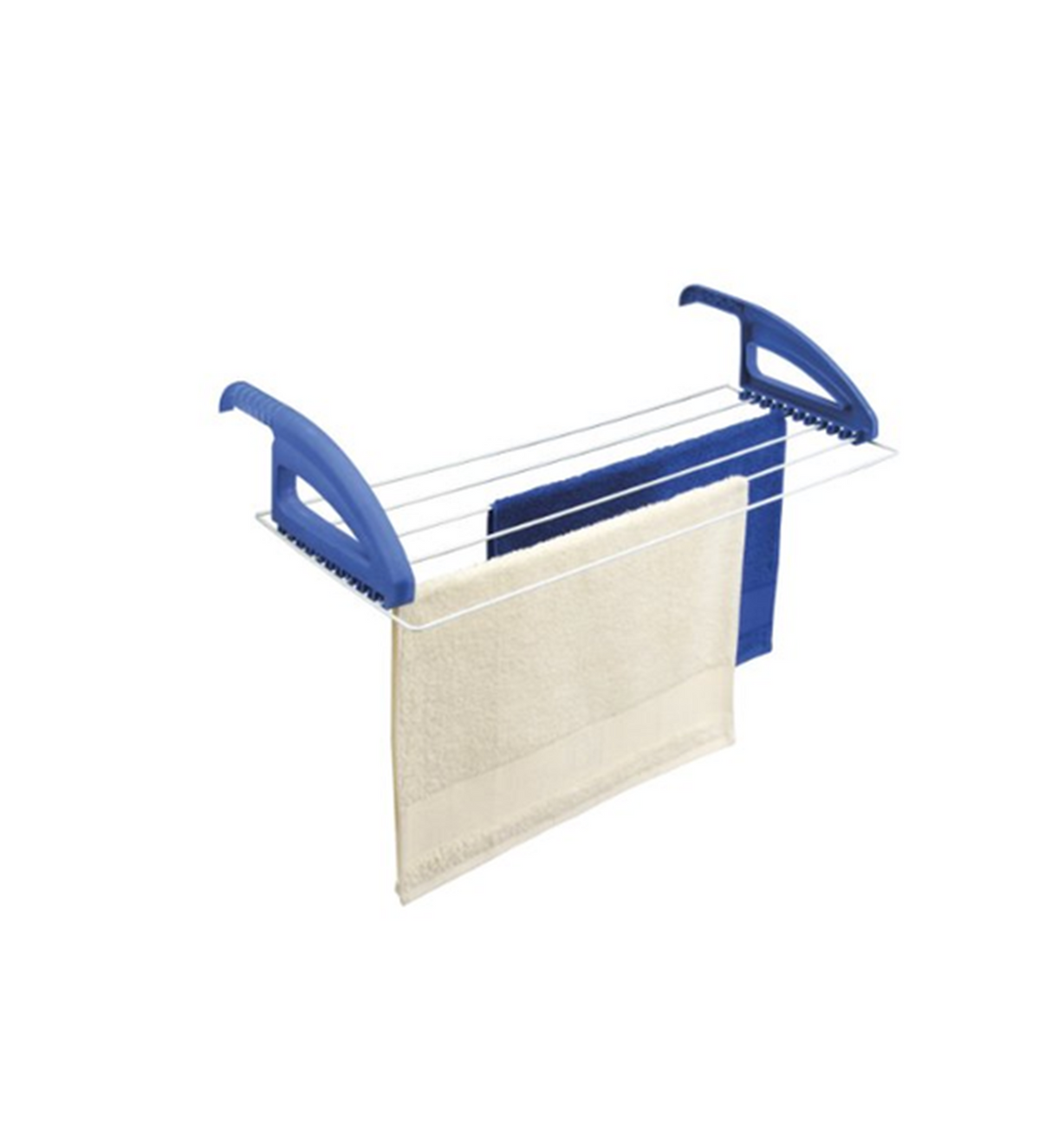 Etendoir suspendu Tomado click 3 m corde à linge blanc noir