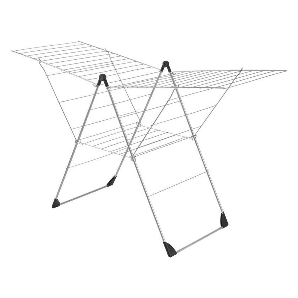 Metaltex Tomado- Vento drying rack silver 110 x 177 x 66 cm