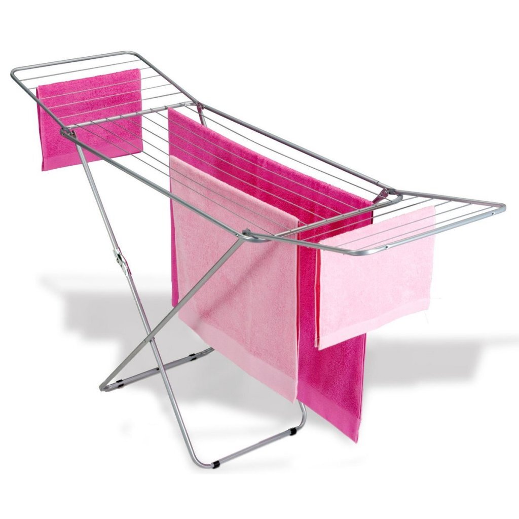 Estendal Metaltex vulcano tec 18 m linha de secagem 55x180 106x100 cm prata