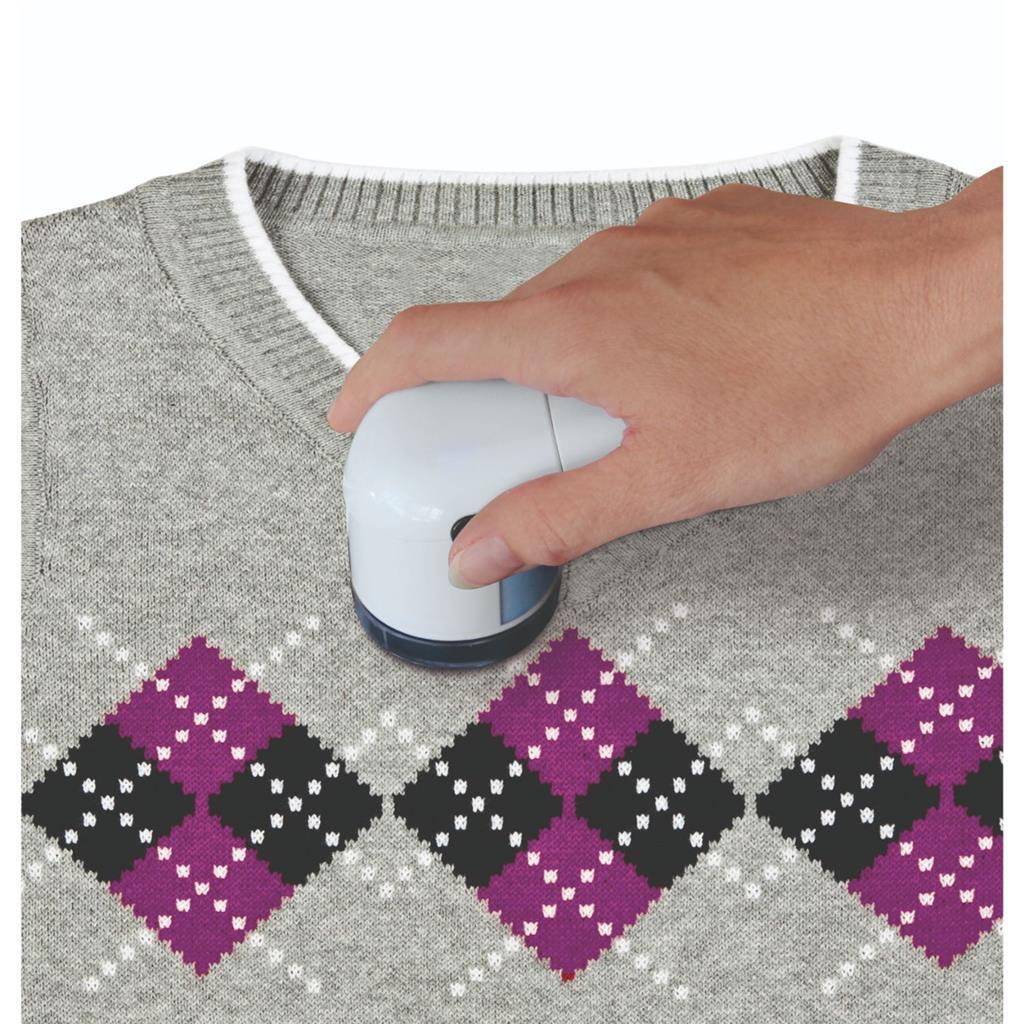 Metaltex electric lint remover blue white