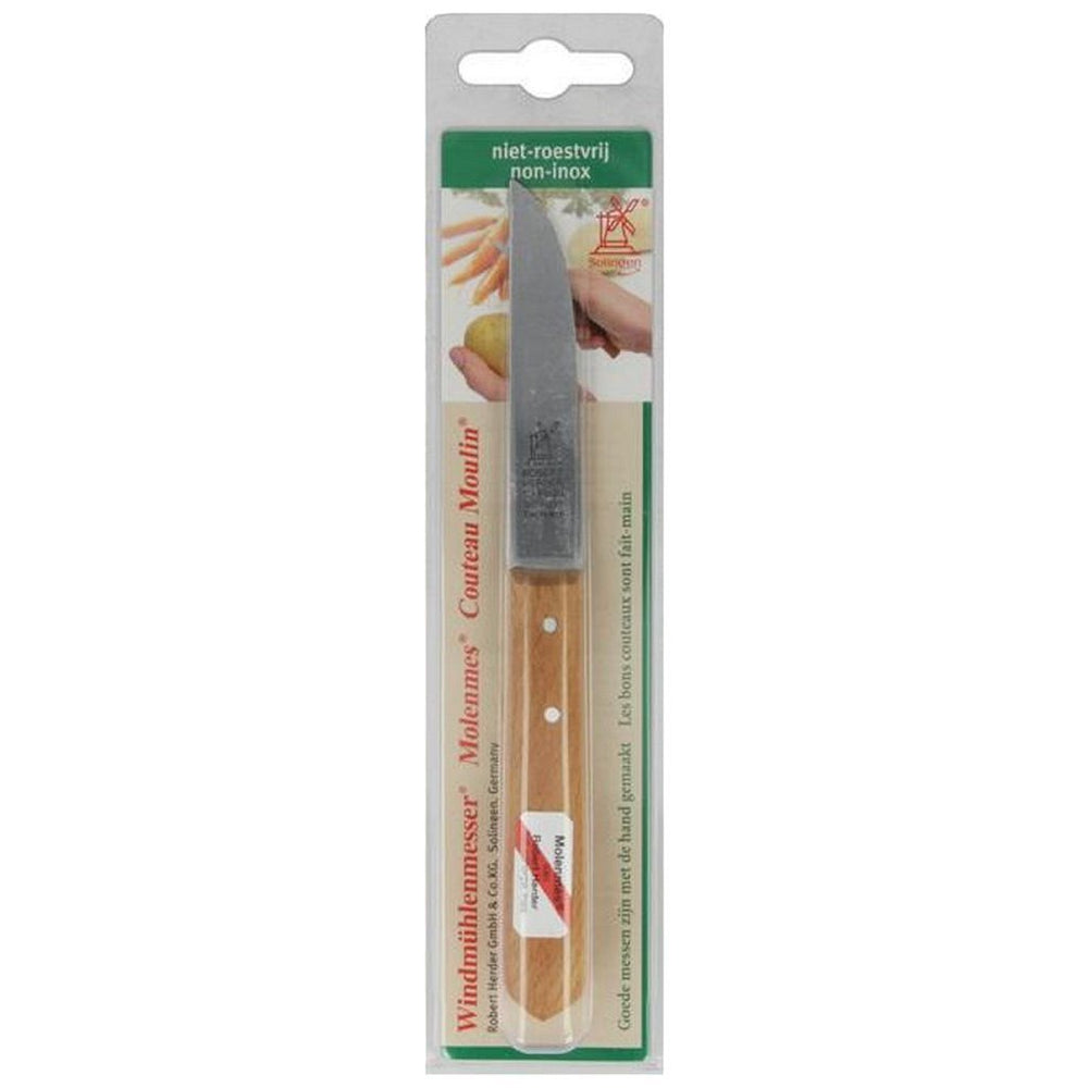 Couteau de moulin Metaltex couteau d'office 8,5 cm bois carbone
