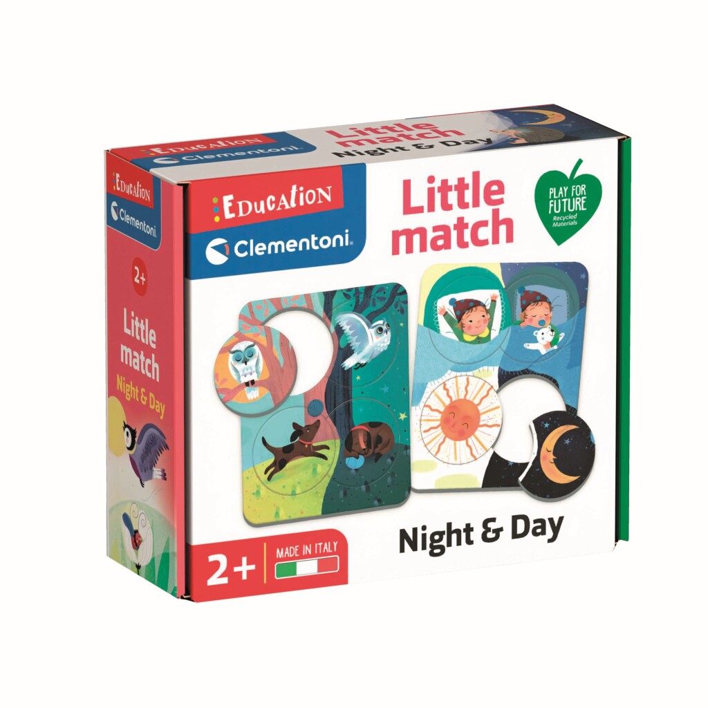Clementoni Education Little Match Día y Noche