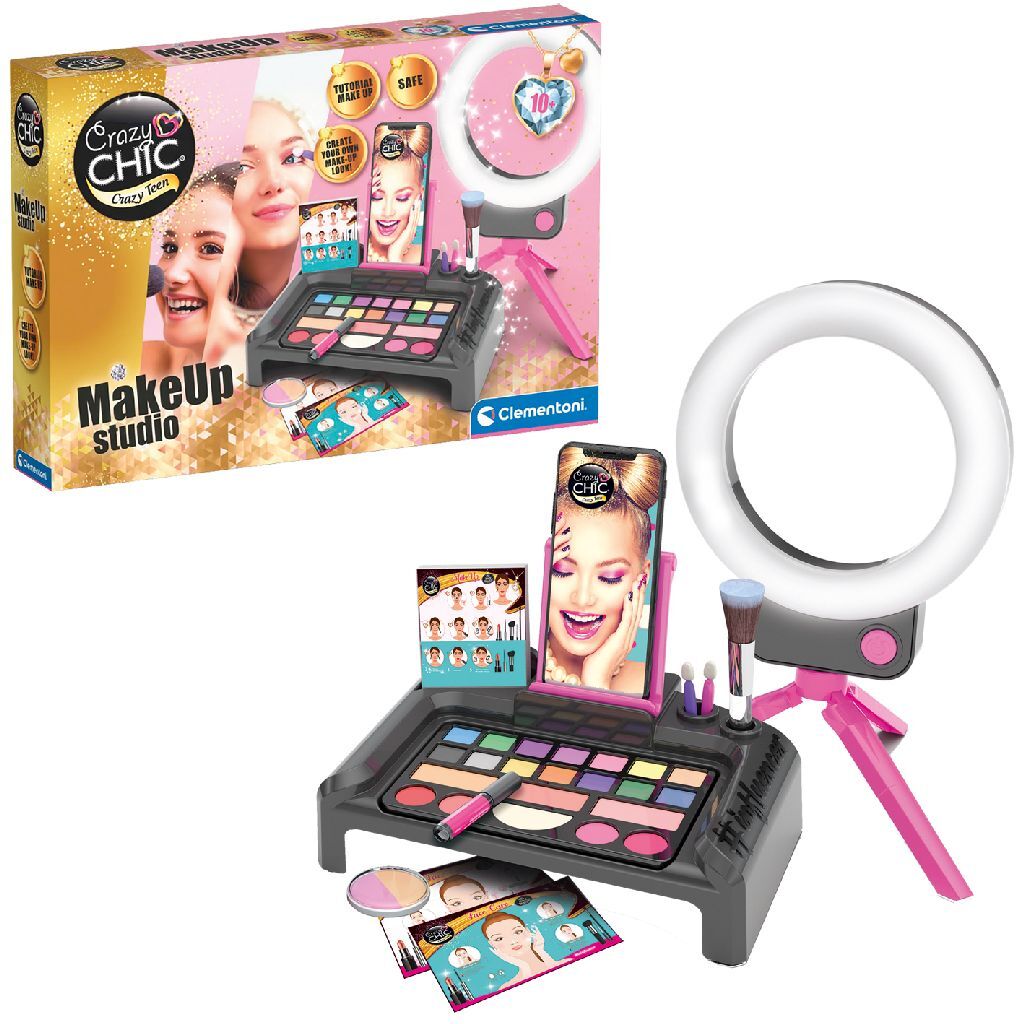 Clementoni Crazy Chic Beauty Influencer Make-Up Kit
