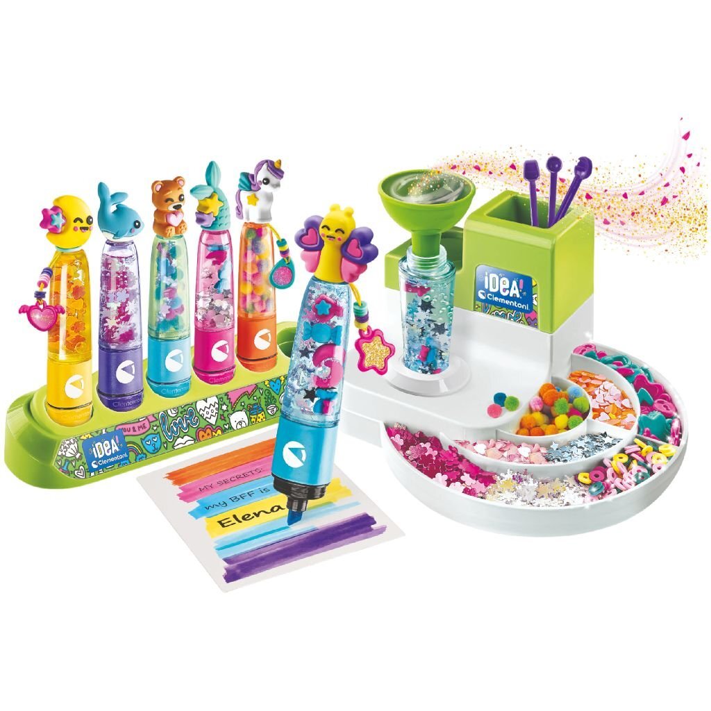 Studio de création de surligneurs idée Clementoni