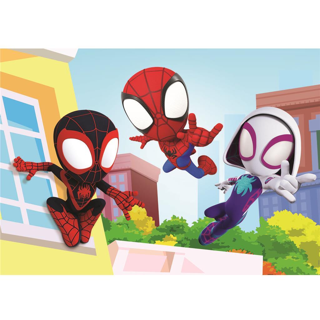 Clementoni spidey and his amazing friends puzzle 2 x 20 pieces